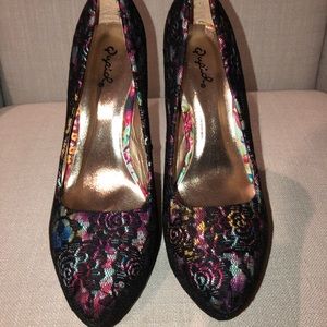 Size 9 Cupid platform heels